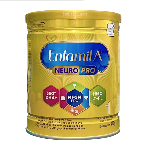 Enfamilk A+ 400gr số 1
