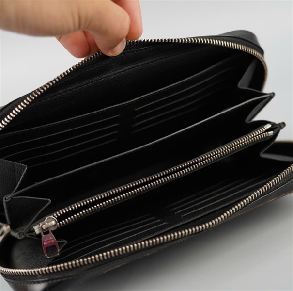 Túi LV clutch ô vuông đen sz21 (BQ) KG+