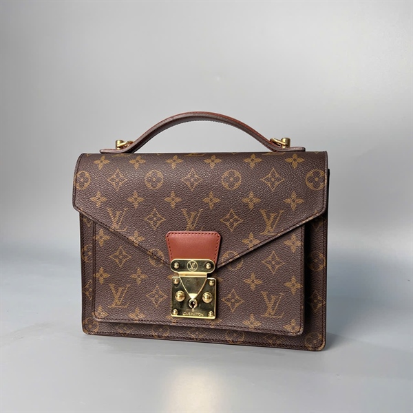 Túi LV Marceau hoa nâu sz26 (ko có chìa khóa) KG+