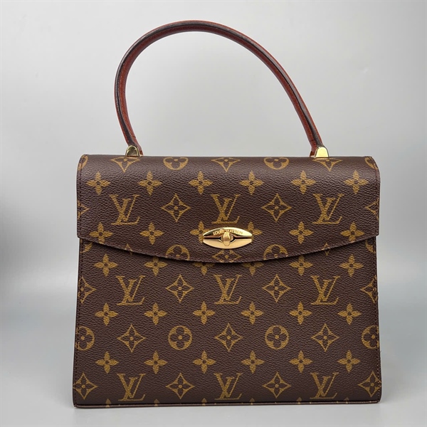 Túi LV Vintage Kelly hoa nâu sz26 KG+