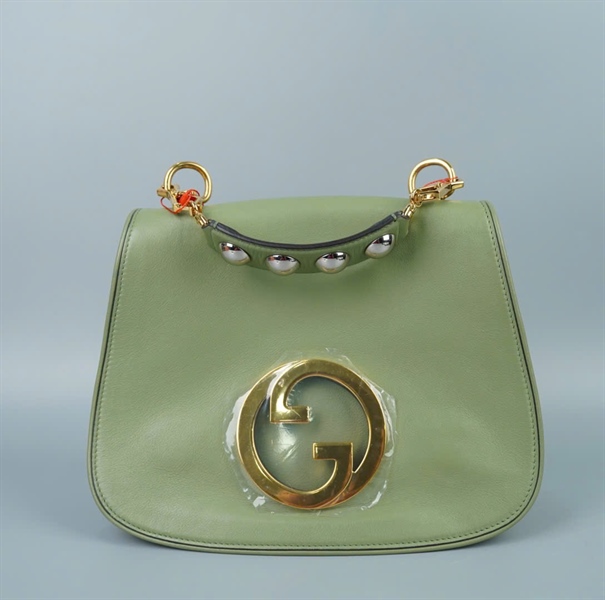Túi GG màu xanh bơ 2 strap sz29 (BQ) KG+