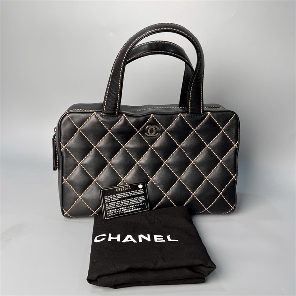 Túi Chanel handle màu đen (6817571) sz33 KG+