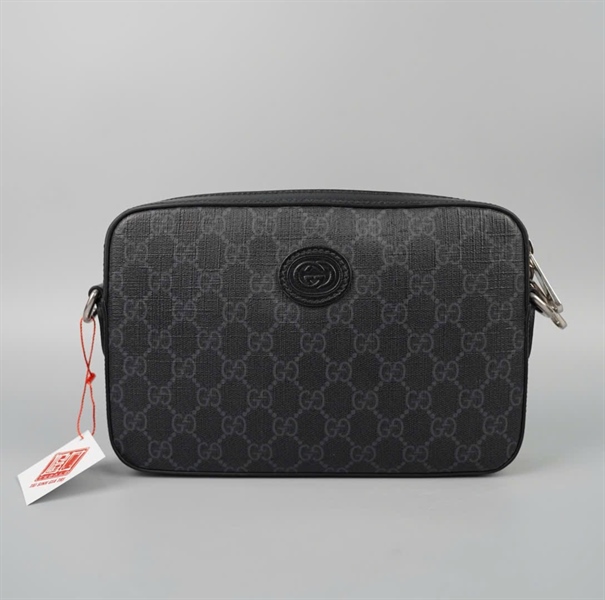 Túi GG Clutch màu đen 2 strap sz24 (BQ) KG+