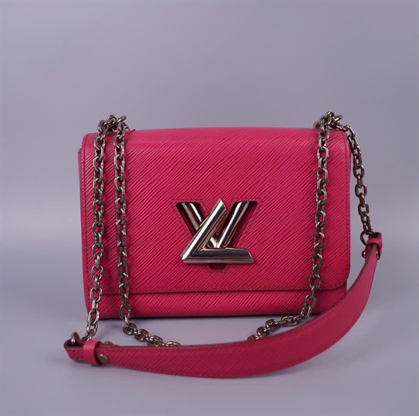 Túi LV twist màu hồng sz23 (BQ) KG+