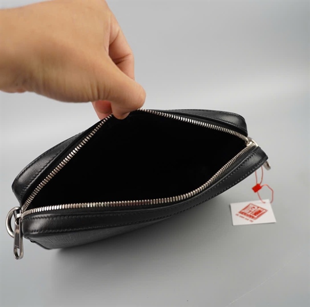 Túi GG Clutch màu đen 2 strap sz24 (BQ) KG+