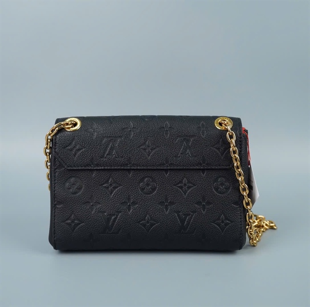 Túi LV Victoria hoa đen (TR3250) có lót form sz20 (BQ) KG+