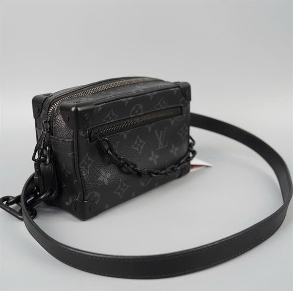 Túi LV Soft Trunk hoa đen sz18 (BQ) KG+