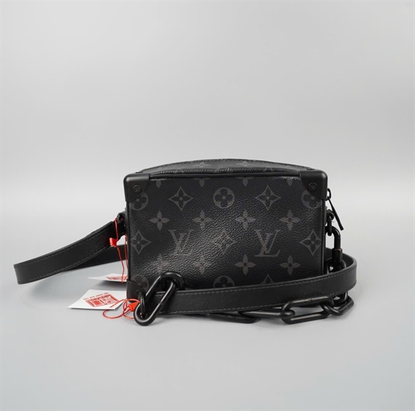 Túi LV Soft Trunk hoa đen sz18 (BQ) KG+