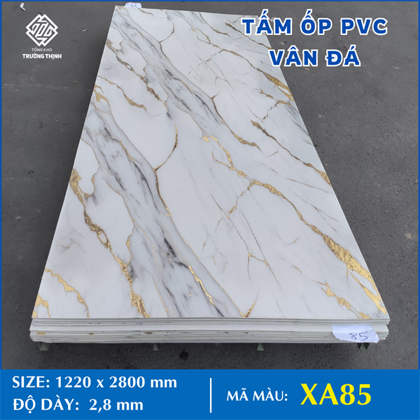 TẤM PVC VÂN ĐÁ 2M8 - XA85