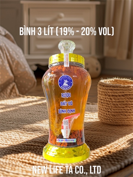 Bình 3 lít - Rượu Đất Võ Bình Định