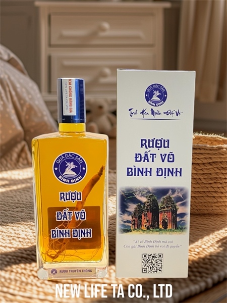 Rượu Đất Võ - Vuông (Vip)