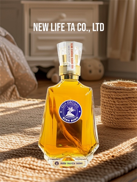 Rượu Đất Võ - vuông bầu