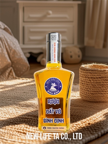 Rượu Đất Võ - vuông, túi, hộp