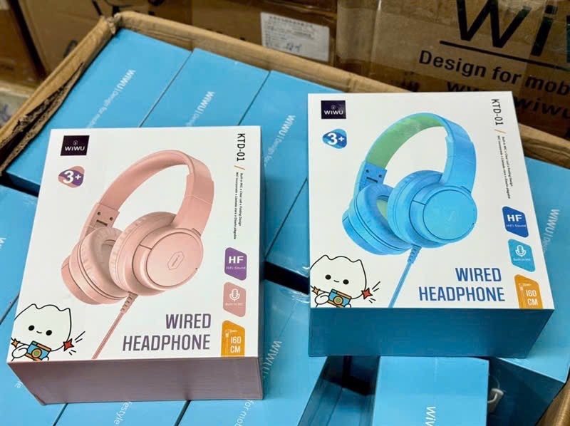 Tai nghe chụp tai có dây WIWU KTD-01