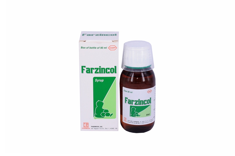 Farzincol syrup pharmedic (c/90ml)