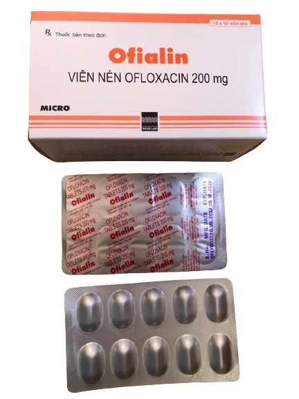 Ofialin ofloxacin tablets 200mg micro (h/100v)