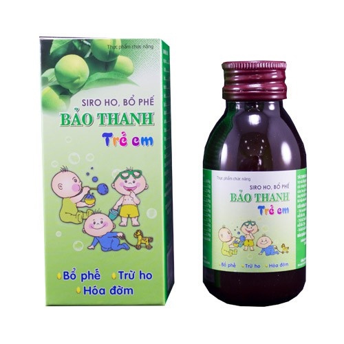 Siro ho bổ phế bảo thanh trẻ em hoa linh (c/100ml)