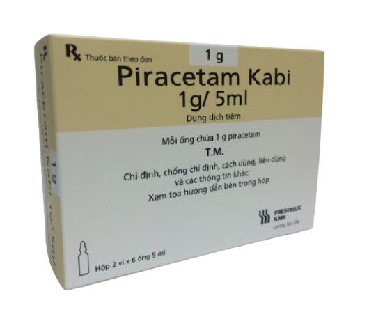 Piracetam kabi 1g/5ml bidiphar (h/12o/5ml)