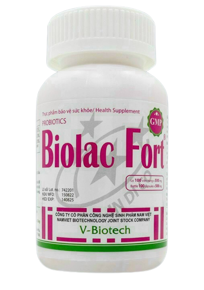 Biolac fort 500mg v-biotech (c/100v)