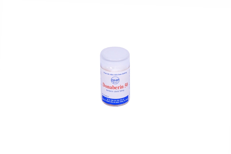Donaberin berberine 50mg donaipharm (l/50v)