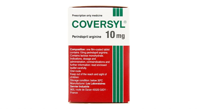 Coversyl 10mg Servier (L/30v)
