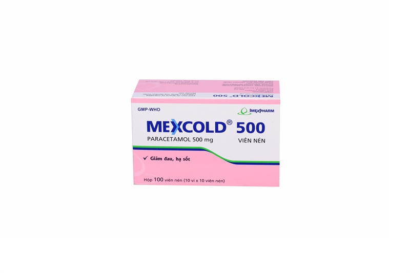 Mexcold 500mg tablets imexpharm (h/100v)
