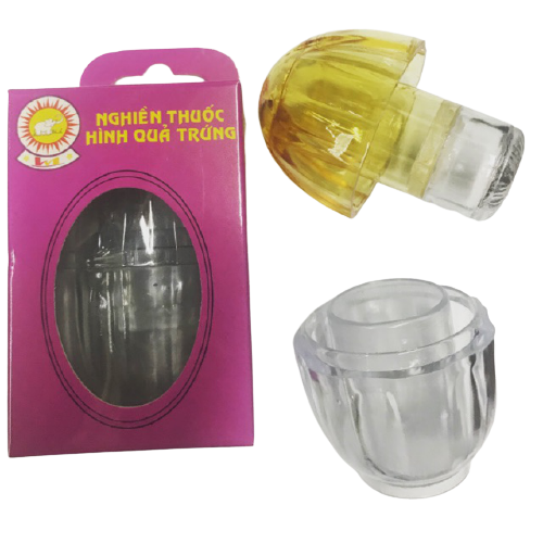 Nghiền thuốc hình quả trứng (cái)