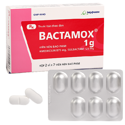 Bactamox 1g imexpharm (h/14v)