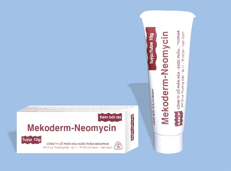 Mekoderm neomycin mekophar (tuýp/10gr)