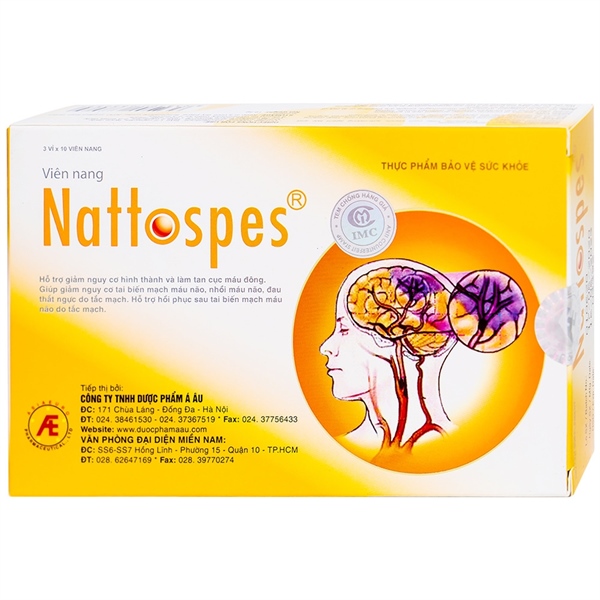 Nattospes dược phẩm á âu (h/30v)