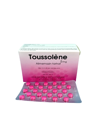 Toussolene 5mg khánh hội (h/250v)