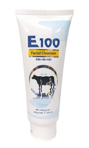 Sữa rửa mặt e100 bò tươi (tuýp/50gr)