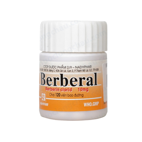 Berberal berberin 10mg nadyphar (c/120v)