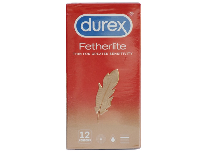 Bao cao su durex fetherlite Reckitt Benckiser (h/12c)