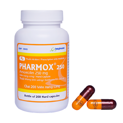 Pharmox 250mg imexpharm (chai/200viên nang)