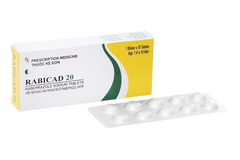Rabicad 20 rabeprazole cadila pharm (h/10v)