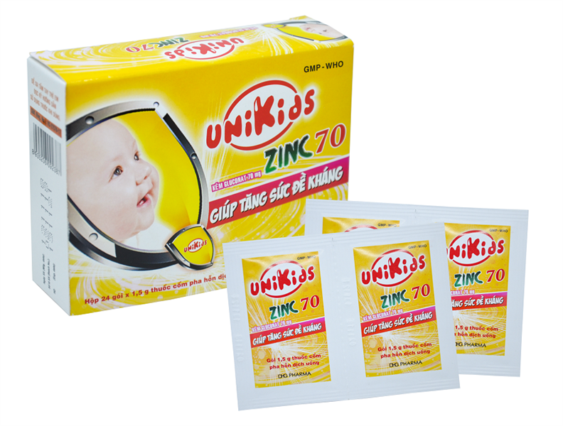 Unikid zin c dhg (h/24gói)