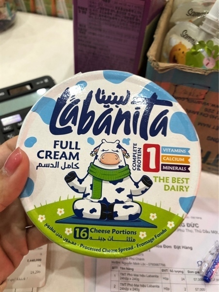 Phô mai Labanita 16M (Hộp)