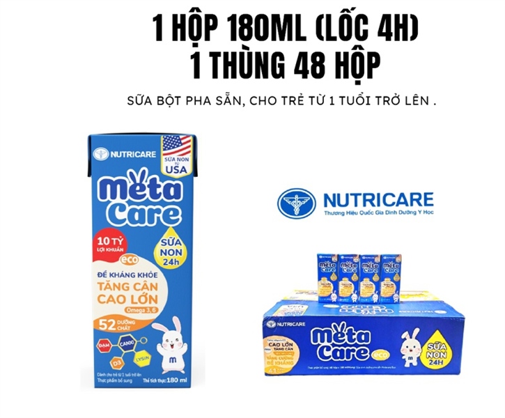 Sữa Metacare eco 180ml