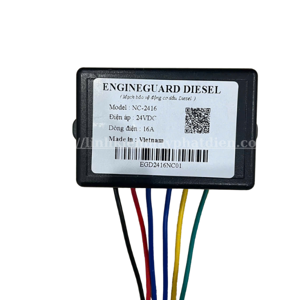 Bo mạch bảo vệ Bảo vệ động cơ NC24V/16A - Engineguard Diesel