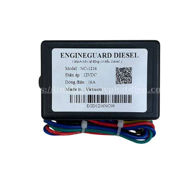Bo mạch bảo vệ Bảo vệ động cơ NC12V/16A - Engineguard Diesel