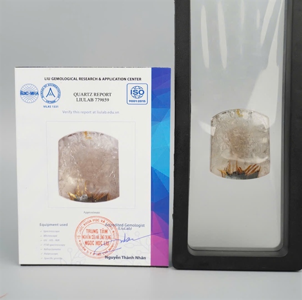 Mặt rồng thạch anh tóc vàng (779859) +