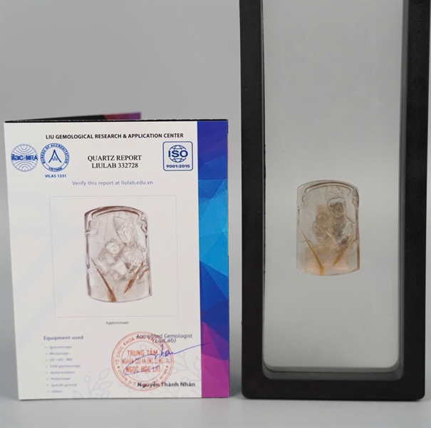 Mặt phật quan âm tóc vàng (332728) +