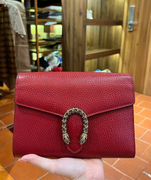 Túi GG Dionysus màu đỏ 401231493075 sz20 (PN) +