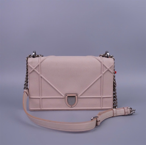 Túi Dior Woc màu hồng nude sz25 (BQ) KG+