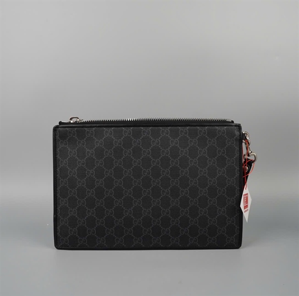 Túi GG Clutch màu đen tiger sz30 KG+