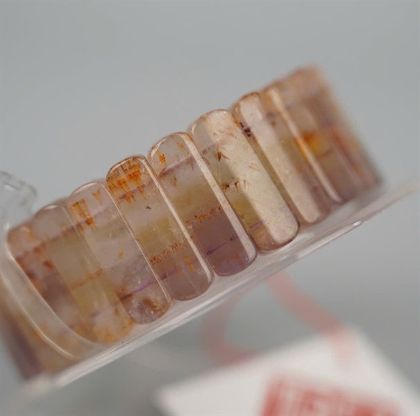 Vòng bản gốc tóc thạch anh tóc vàng (486432) +