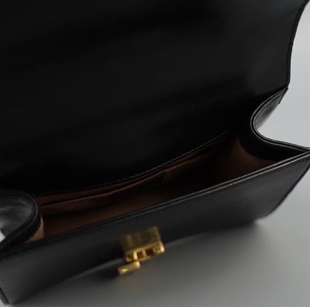 Túi GG sylvie màu đen (thiếu strap) 431666493075 sz16 (BQ) KG+