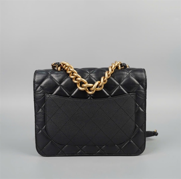 Túi Chanel đen (28251695) sz22 (BQ) KG+