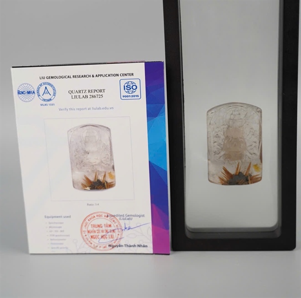 Mặt phật thiên thư tóc vàng (286725) +